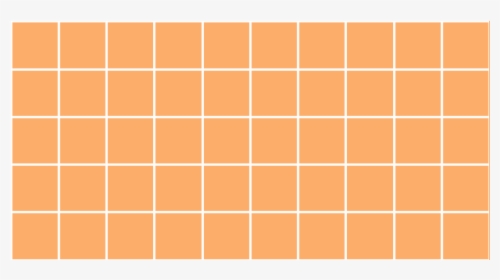 Orange Squares Arranged To Make A Rectangle - Tile, HD Png Download, Free Download