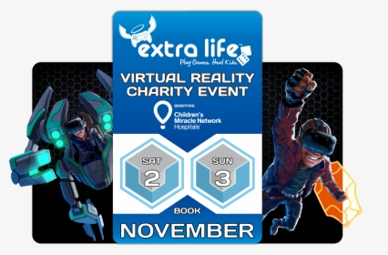 Extra Life Logo Png, Transparent Png, Free Download