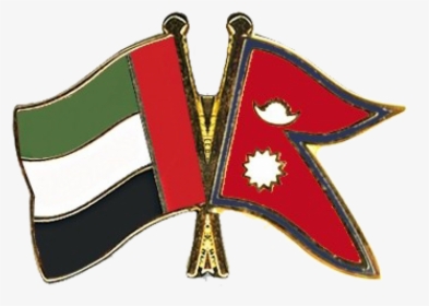 Nepal-uae To Revise Labour Agreement - Nepal And Bhutan Flag, HD Png Download, Free Download