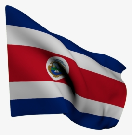 Flag Costa Rica White Free Photo - Bandera Costa Rica Png, Transparent Png, Free Download