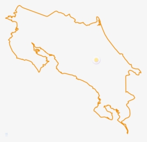 Blank Map Of Costa Rica, HD Png Download, Free Download