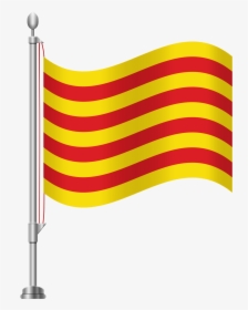 Catalonia Flag Png Clip Art - Costa Rica Flag Png, Transparent Png, Free Download