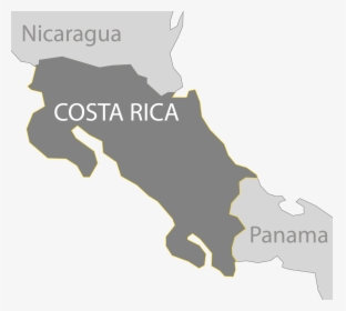 Costa Rica Map Png, Transparent Png, Free Download