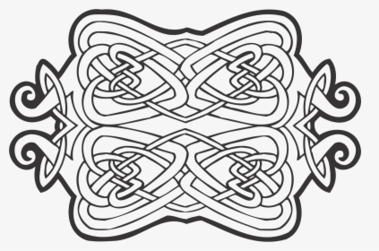 Celtic Ornament Vector Free Vine , Png Download - Illustration, Transparent Png, Free Download