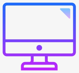 This Logo Is A Computer Monitor - Computer Icon, HD Png Download, Free Download
