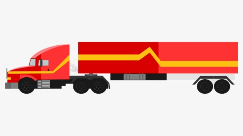 18 Wheeler Truck Vector, HD Png Download, Free Download