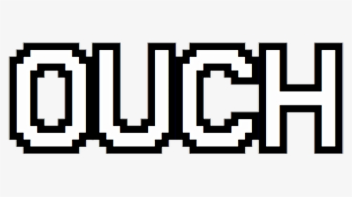 #ouch #word #pixel #freetoedit - Parallel, HD Png Download, Free Download