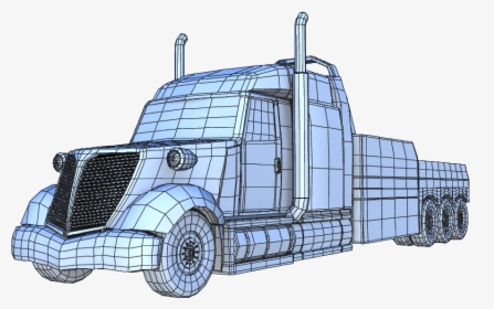 15 Semi Drawing 18 Wheeler For Free Download On Mbtskoudsalg - Truck, HD Png Download, Free Download
