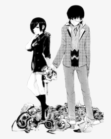 Tokyo Ghoul Manga Touka And Kaneki, HD Png Download, Free Download