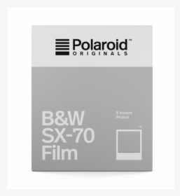 Polaroid Sx70 Type Black & White - Graphic Design, HD Png Download, Free Download