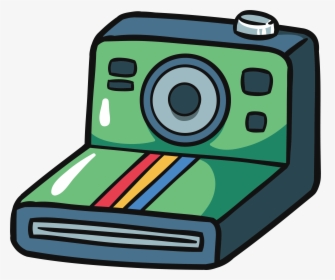 Vintage Polaroid Camera Vector, HD Png Download, Free Download
