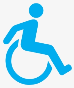 People On Wheel Chair Logo Png, Transparent Png, Free Download