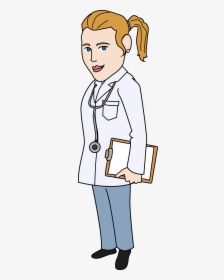 Girl Doctor Clipart Transparent - Clip Art, HD Png Download, Free Download
