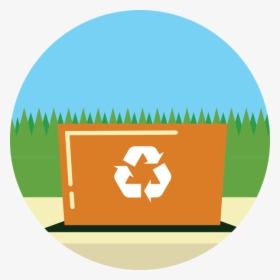Curbside Bin - Recycle, HD Png Download, Free Download