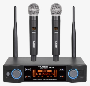 U20 Wireless Mic - Platinum Wireless Microphone Price, HD Png Download, Free Download
