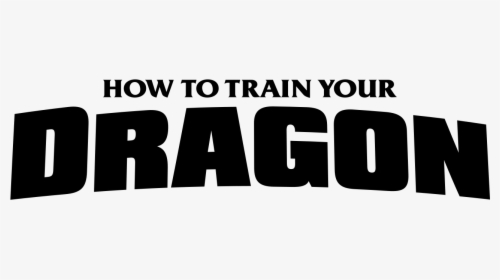 Train Your Dragon Logo Black, HD Png Download, Free Download