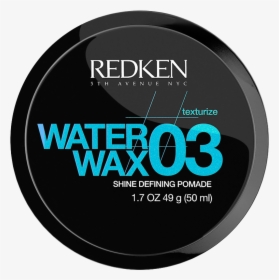 Redken Water Wax 03 Pomade - Redken, HD Png Download, Free Download