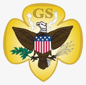 Girl Scouts Of The Usa 1912 1976svg Wikipedia - Girl Scouts Of The Usa, HD Png Download, Free Download