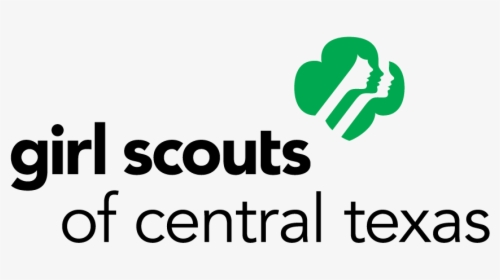 Gsctx Logo Black Medium - Girl Scouts Of Central Texas, HD Png Download, Free Download