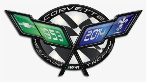 Chevrolet Corvette Heritage Trophy Series Logo - Corvette Emblem, HD Png Download, Free Download