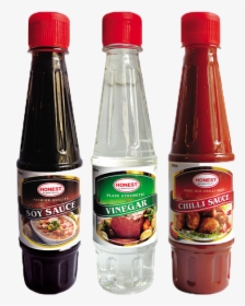 Soy Sauce, Chili Sauce & Vinger - Plastic Bottle, HD Png Download, Free Download