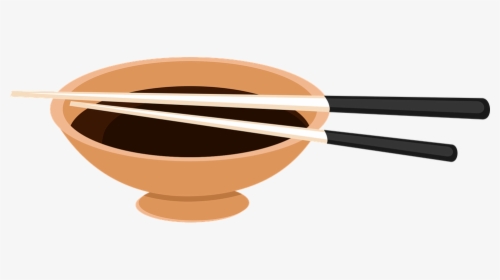 Bowl, Chopsticks, Condiments, Japan, Soy Sauce - Chopsticks Design Transparent Background, HD Png Download, Free Download