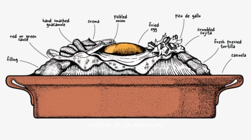 Anatomyart - Anatomy Of An Enchilada, HD Png Download, Free Download