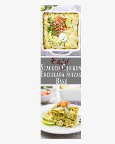 Easy Stacked Enchilada Suizas Bake - Mashed Potato, HD Png Download, Free Download