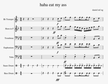 Trumpet When Mama Isn T Home Sheet Music, HD Png Download, Free Download