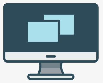 Desktop Icon - Flat Desktop Icon Png, Transparent Png, Free Download