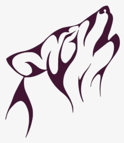 Tribal Wolf Png Transparent Images - Tattoo Drawing Animals Easy, Png Download, Free Download