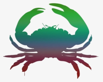 Crab Art Png Full Hd With Transparent Bg, Sea Creature - Transparent Background Crab Clipart, Png Download, Free Download
