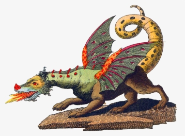 Friedrich Johann Justin Bertuch Mythical Creature Dragon - Greek Mythological Creatures Png, Transparent Png, Free Download