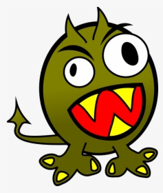 Creature Clipart Yellow Monster - Monster Clip Art, HD Png Download, Free Download
