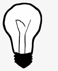 Broken Lightbulb Clipart , Png Download - Line Art, Transparent Png, Free Download