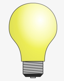 Bulb Clipart Moving Light - Animated Light Bulb, HD Png Download, Free Download