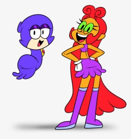 Toon Raven And Toonfire By Sb99stuff Toon Raven And - Starfire Raven By Sb99stuff, HD Png Download, Free Download