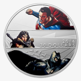 2 Oz Fine Silver Coin Batman V Superman Dawn Of Justice, HD Png Download, Free Download