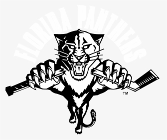 Transparent Panther Clipart Black And White - Florida Panthers 1996 Jersey, HD Png Download, Free Download