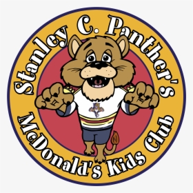 Mcdonald"s & Florida Panthers Kids Club Logo Png Transparent - Florida Panthers, Png Download, Free Download