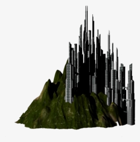 Download City Transparent Background - Sci Fi City Png, Png Download, Free Download