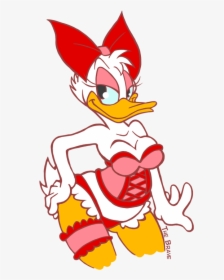 Daisy Duck Lingerie In Color - Daisy Duck Fan Art, HD Png Download, Free Download