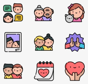 Friendship - Friendship Icon Png Pink, Transparent Png, Free Download