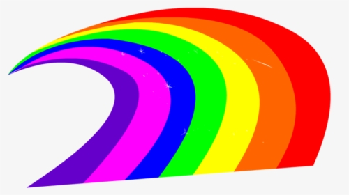 Rainbow Clipart Lightning - Graphic Design, HD Png Download, Free Download