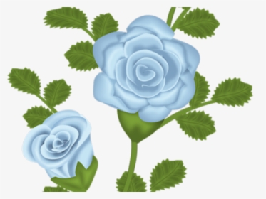 Blue Rose Clipart Purple - Transparent Purple Rose White Background, HD Png Download, Free Download