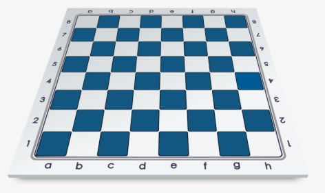 Chess Board In Frontal Perspective / Tablero En Perspectiva - Tablero De Ajedrez, HD Png Download, Free Download