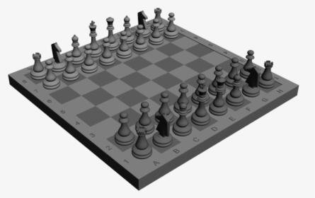 Chess Board Max Model - Chessboard, HD Png Download, Free Download