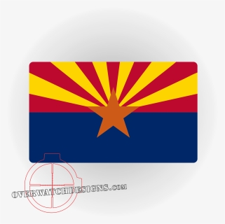 Welcome To Arizona Sign - Arizona State Flag Name, HD Png Download, Free Download