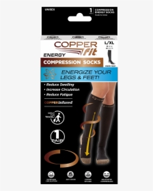 Copper Fit Energy Socks, HD Png Download, Free Download