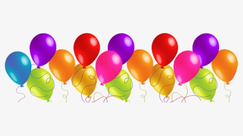 Party Balloons - Birthday Balloons Clip Art Free, HD Png Download, Free Download